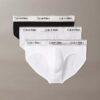 Slip a vita bassa Icon in cotone Cotton Stretch metallizzato, confezione da 3