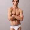 Slip a vita bassa Icon in cotone Cotton Stretch metallizzato, confezione da 3