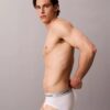 Slip a vita bassa Icon in cotone Cotton Stretch metallizzato, confezione da 3