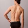 Slip a vita bassa Icon in cotone Cotton Stretch metallizzato, confezione da 3