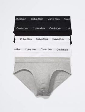 Slip a vita bassa in cotone elasticizzato, confezione da 5