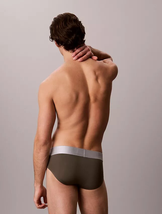 Slip a vita bassa in microfibra elasticizzata Slip a vita bassa in microfibra elasticizzata