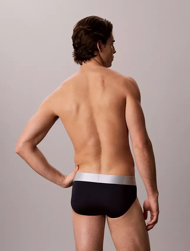 Slip a vita bassa in microfibra elasticizzata Slip a vita bassa in microfibra elasticizzata