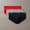 Slip a vita bassa in microfibra elasticizzata, confezione da 3