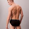 Slip a vita bassa in microfibra elasticizzata, confezione da 3