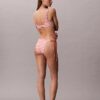 Slip bikini con monogramma grafico e lacci laterali Slip bikini con monogramma grafico e lacci laterali