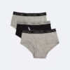Slip da bambino in misto cotone Cotton Stretch con logo, confezione da 3 Slip da bambino in misto cotone Cotton Stretch con logo, confezione da 3
