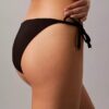 Slip da bikini a tinta unita con lacci laterali per i pantaloni e le gonne
