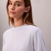 T-shirt a collo alto in maglia fine T-shirt a collo alto in maglia fine