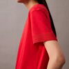 T-shirt a collo alto in maglia fine T-shirt a collo alto in maglia fine