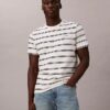 T-shirt a girocollo a righe Liquid Touch T-shirt a girocollo a righe Liquid Touch