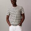 T-shirt a girocollo a righe Liquid Touch T-shirt a girocollo a righe Liquid Touch