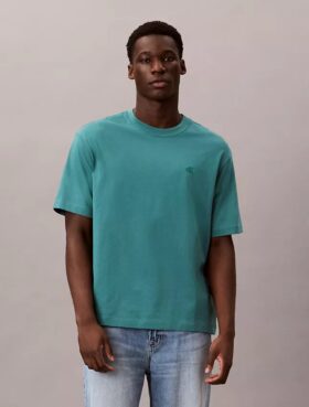 T-shirt a girocollo dal taglio comodo con logo d’archivio