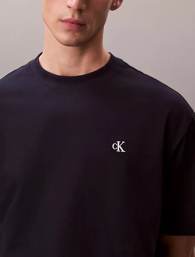 T-shirt a girocollo dal taglio comodo con logo d’archivio T-shirt a girocollo dal taglio comodo con logo d’archivio