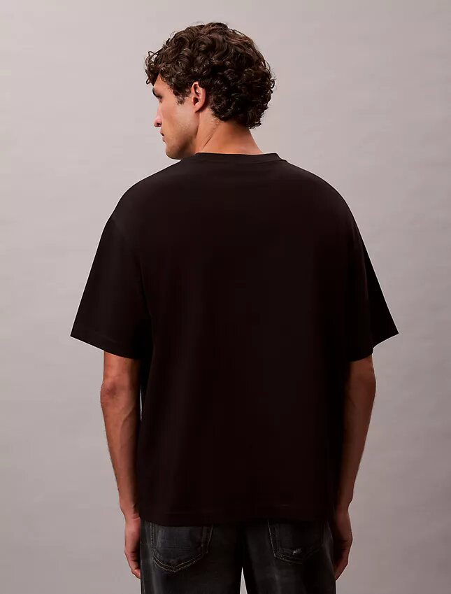 T-shirt a girocollo dal taglio comodo con logo d’archivio T-shirt a girocollo dal taglio comodo con logo d’archivio