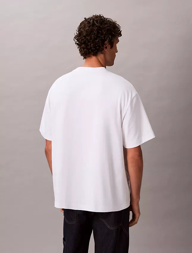 T-shirt a girocollo dal taglio comodo con logo d’archivio T-shirt a girocollo dal taglio comodo con logo d’archivio