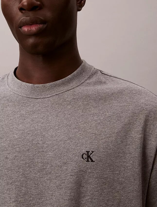 T-shirt a girocollo dal taglio comodo con logo d’archivio T-shirt a girocollo dal taglio comodo con logo d’archivio