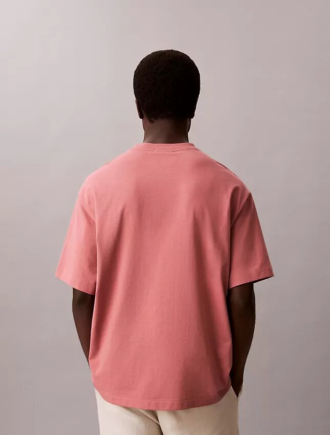 T-shirt a girocollo dal taglio comodo con logo d’archivio T-shirt a girocollo dal taglio comodo con logo d’archivio