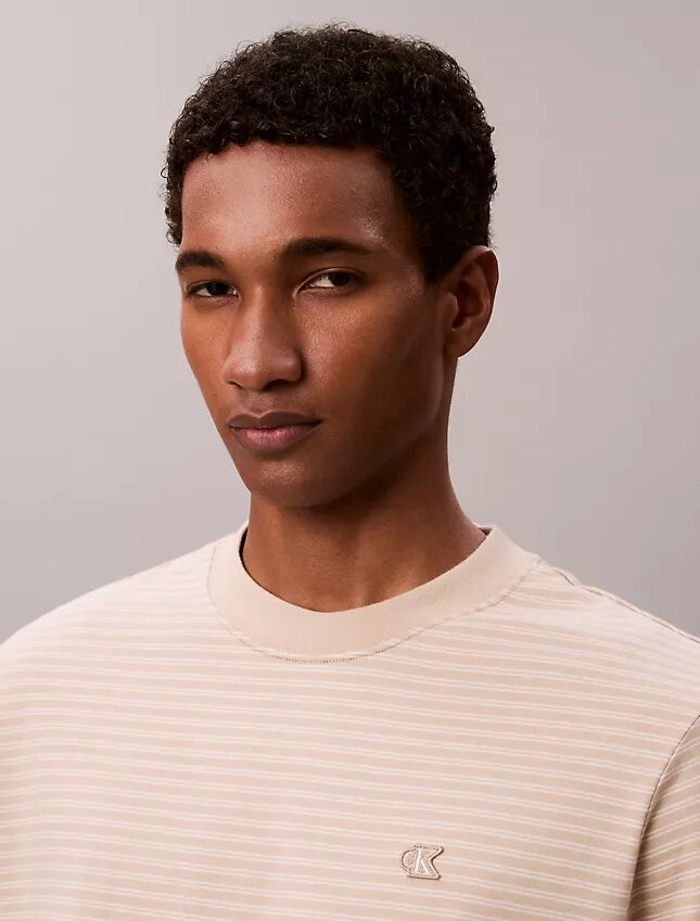 T-shirt a righe dal taglio comodo T-shirt a righe dal taglio comodo