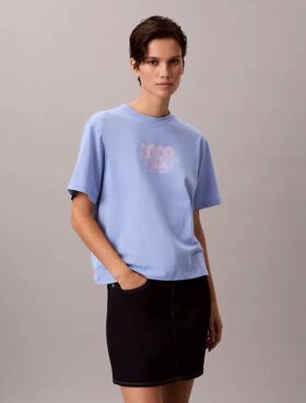 T-shirt boxy con logo grafico 1968