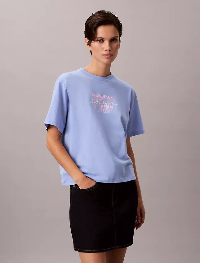 T-shirt boxy con logo grafico 1968 T-shirt boxy con logo grafico 1968