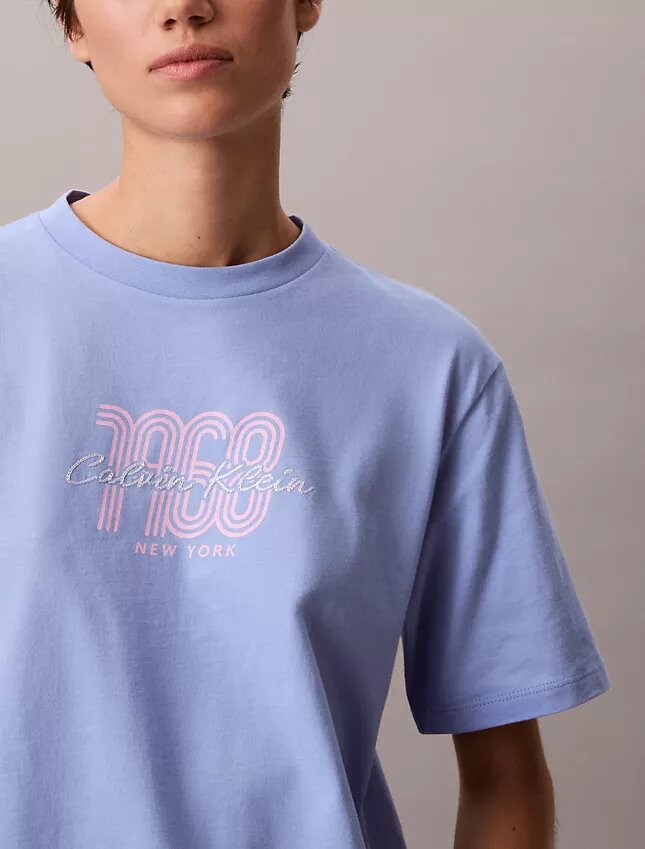 T-shirt boxy con logo grafico 1968 T-shirt boxy con logo grafico 1968