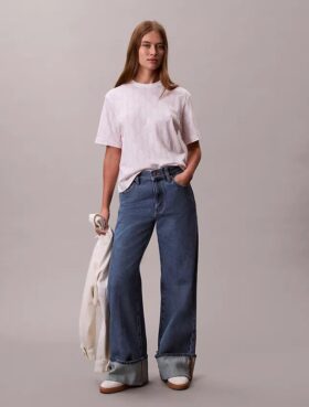T-shirt boxy con Monogram su tutta la superficie