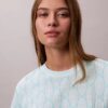 T-shirt boxy con Monogram su tutta la superficie T-shirt boxy con Monogram su tutta la superficie