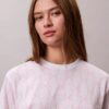T-shirt boxy con Monogram su tutta la superficie T-shirt boxy con Monogram su tutta la superficie