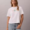 T-shirt Boxy con stampa fotografica di New York