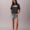 T-shirt Boxy con stampa fotografica di New York