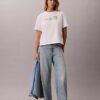 T-shirt Boxy con stampa fotografica di New York