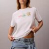 T-shirt Boxy con stampa fotografica di New York