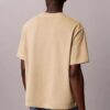 T-shirt classica a girocollo con grafica del logo in tinta sbiadita