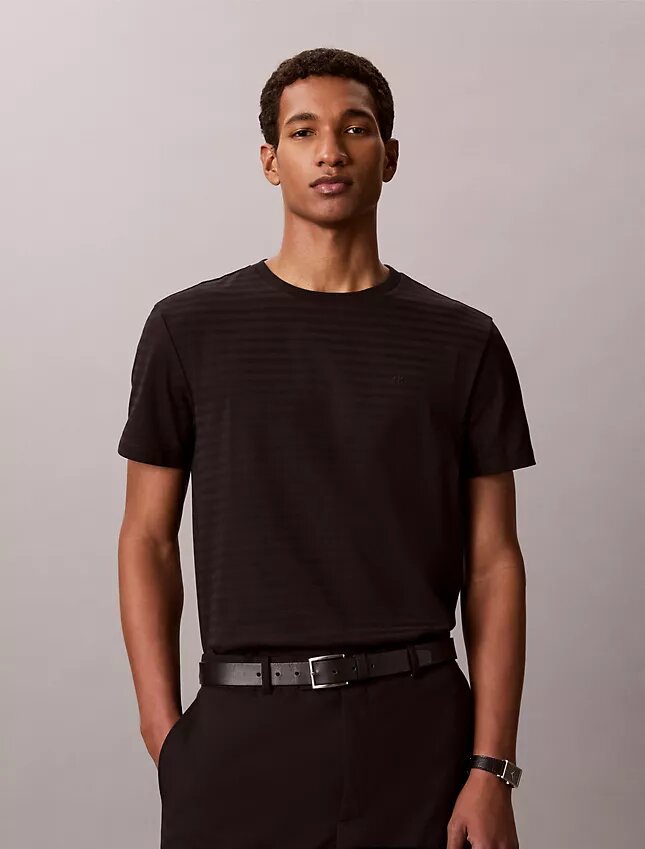 T-shirt classica a righe T-shirt classica a righe
