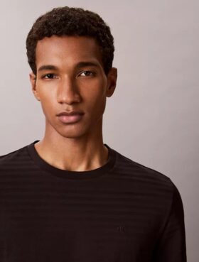 T-shirt classica a righe