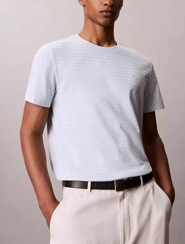 T-shirt classica a righe T-shirt classica a righe