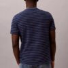 T-shirt classica a righe con grafica Monologo T-shirt classica a righe con grafica Monologo