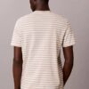 T-shirt classica a righe con grafica Monologo T-shirt classica a righe con grafica Monologo
