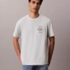 T-shirt classica con grafica a cerchio del logo