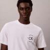 T-shirt classica con grafica a cerchio del logo