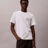 T-shirt classica con grafica a cerchio del logo