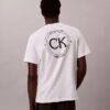 T-shirt classica con grafica a cerchio del logo