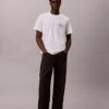T-shirt classica con grafica a cerchio del logo