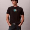 T-shirt classica con grafica a doppio Monogram