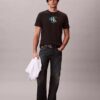 T-shirt classica con grafica a doppio Monogram
