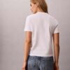 T-shirt classica con grafica a strati del logo T-shirt classica con grafica a strati del logo