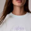 T-shirt classica con grafica a strati del logo T-shirt classica con grafica a strati del logo