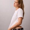 T-shirt classica con grafica a strati del logo T-shirt classica con grafica a strati del logo