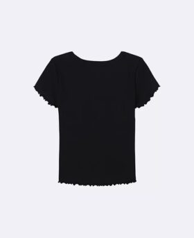 T-shirt classica con grafica del logo New York City per bambine